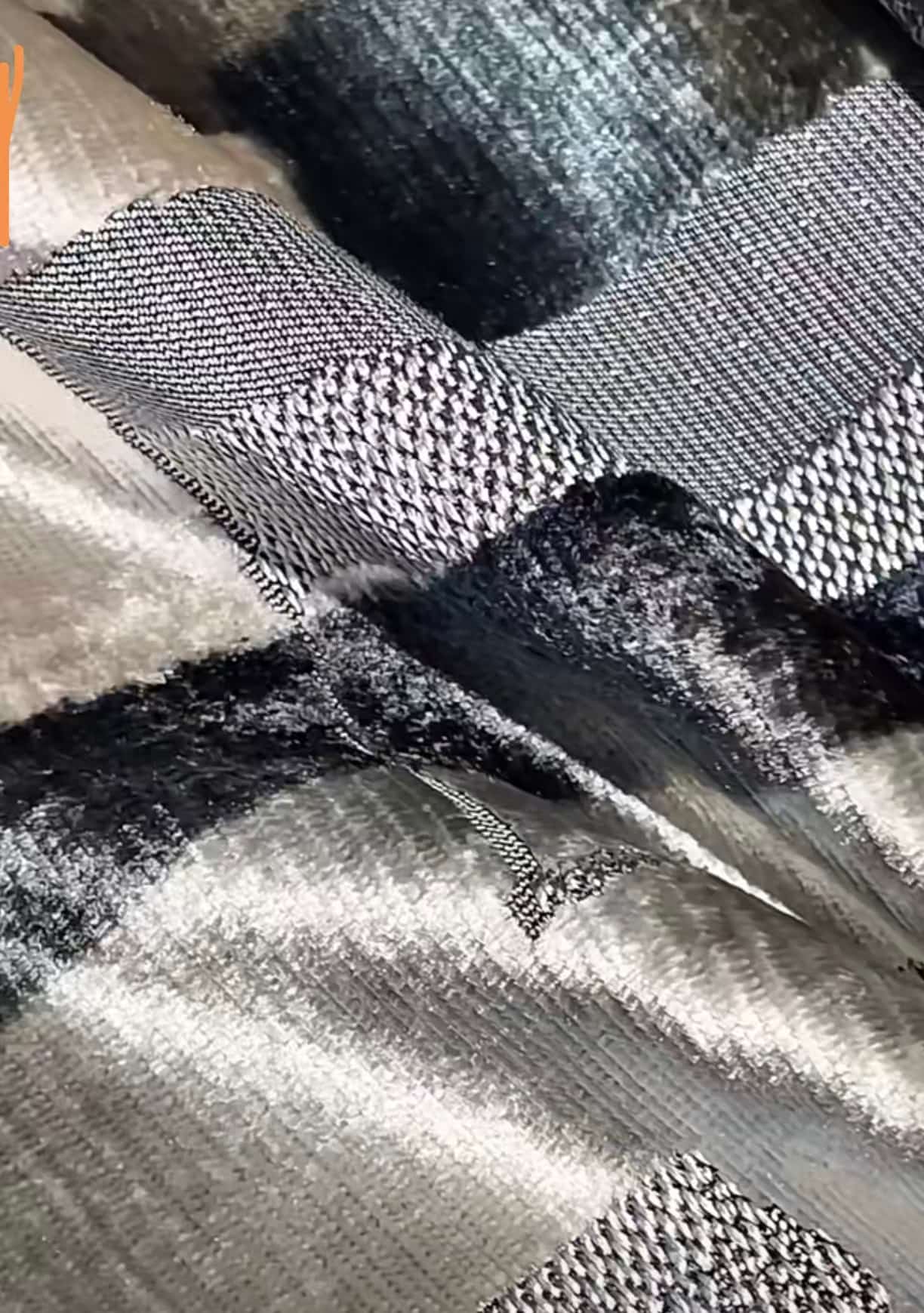 JBL Tessuto in velluto jacquard pesante ecologico, modello in tela stile moderno per divano