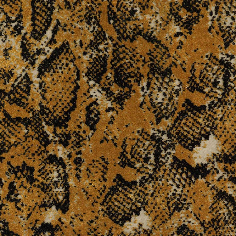 Modello di pelle di lussuosa pelle di serpente jacquard in tessuto rayon in loop
